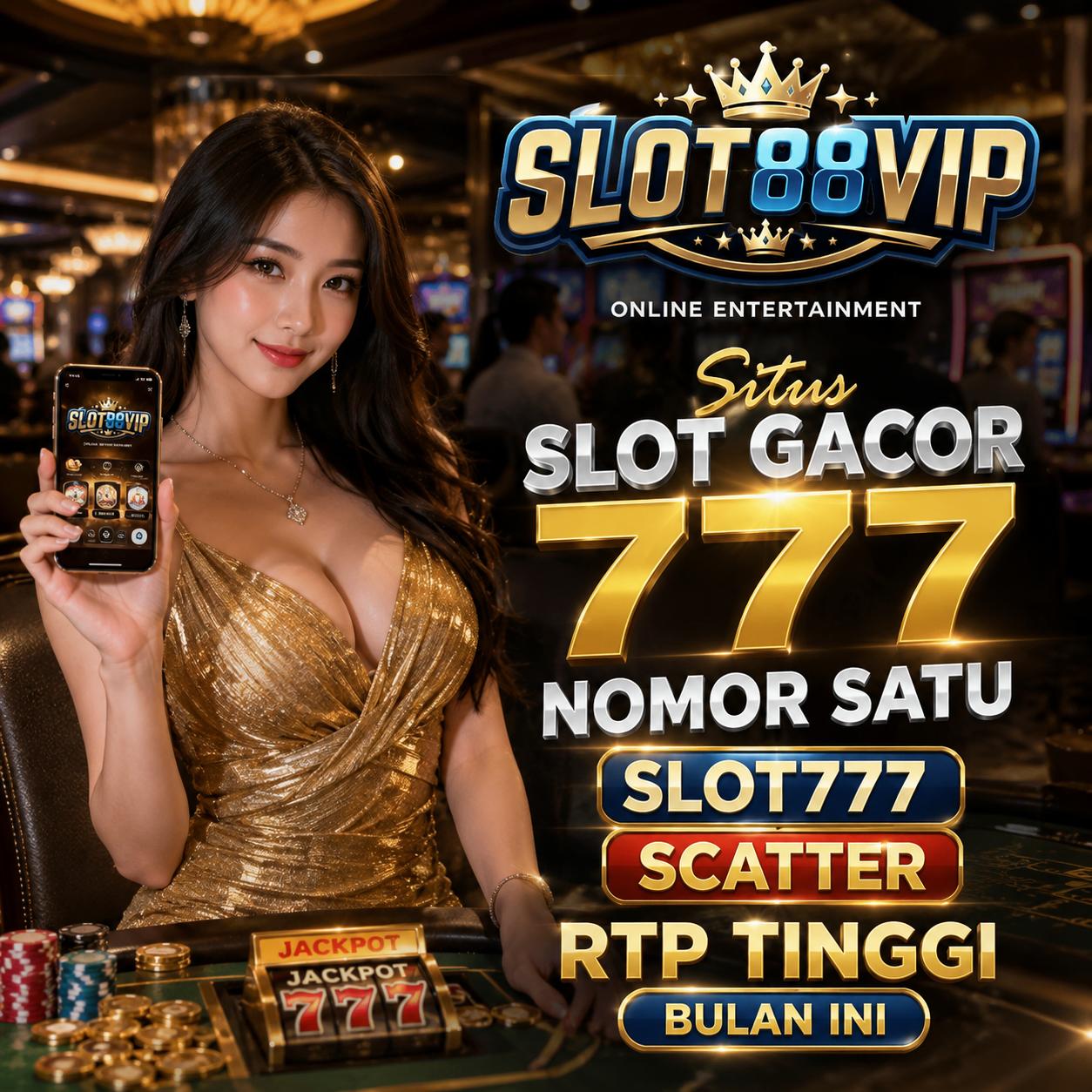 SLOT88 VIP Situs SLOT GACOR 777 Nomor Satu SLOT777 Scatter RTP Tinggi Bulan Ini